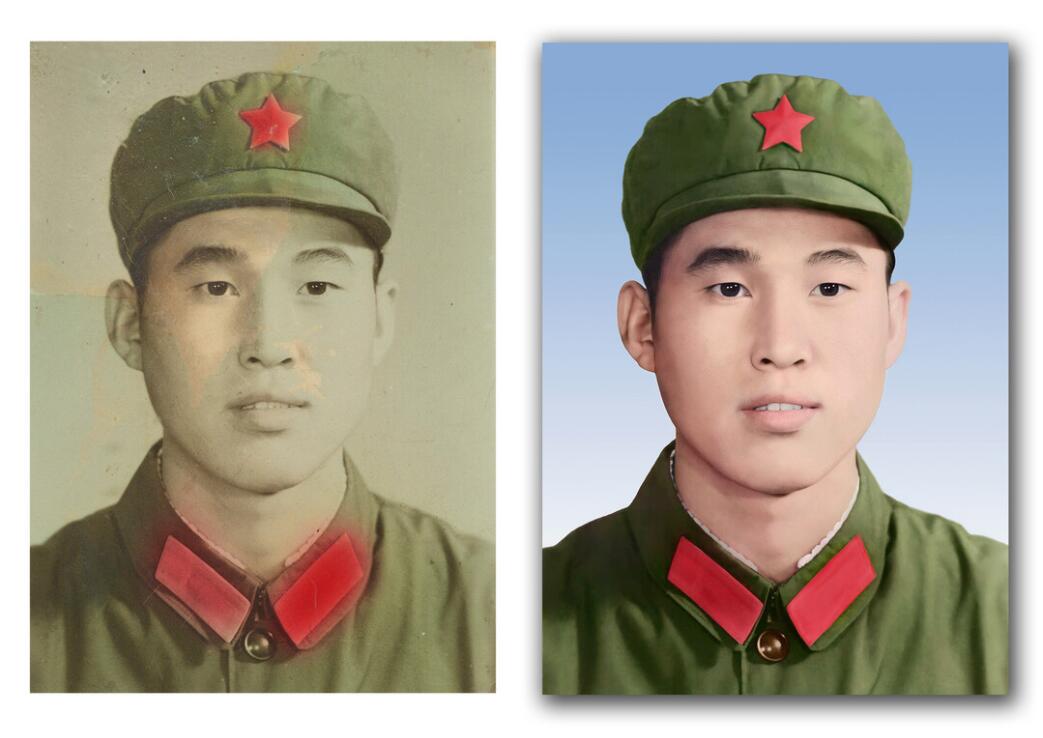 黑水破损照片修复-18
